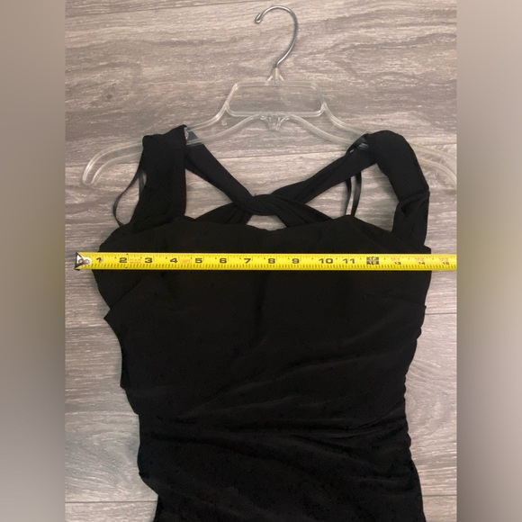 NWOT, Laundry by Shelli Segal Women’s Twist Body-Con Black Cocktail Dress Size 4 - Picture 7 of 12